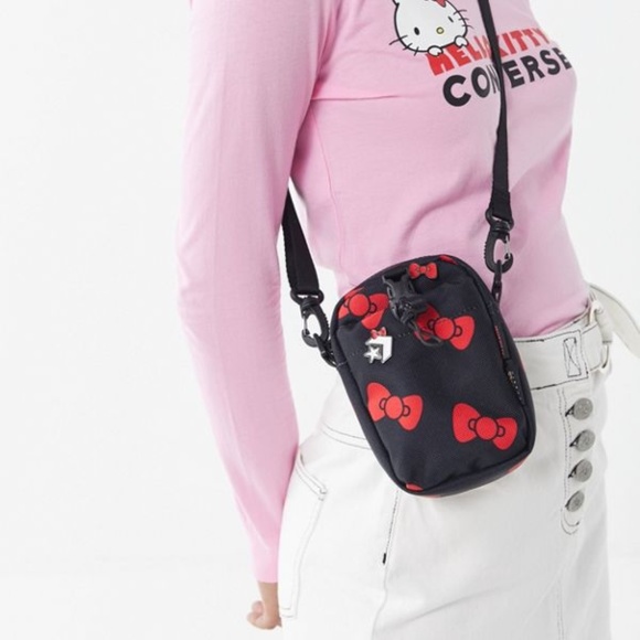 Converse Handbags - Conv&Hello Kitty Mini Crossbody Bag Comms Black W